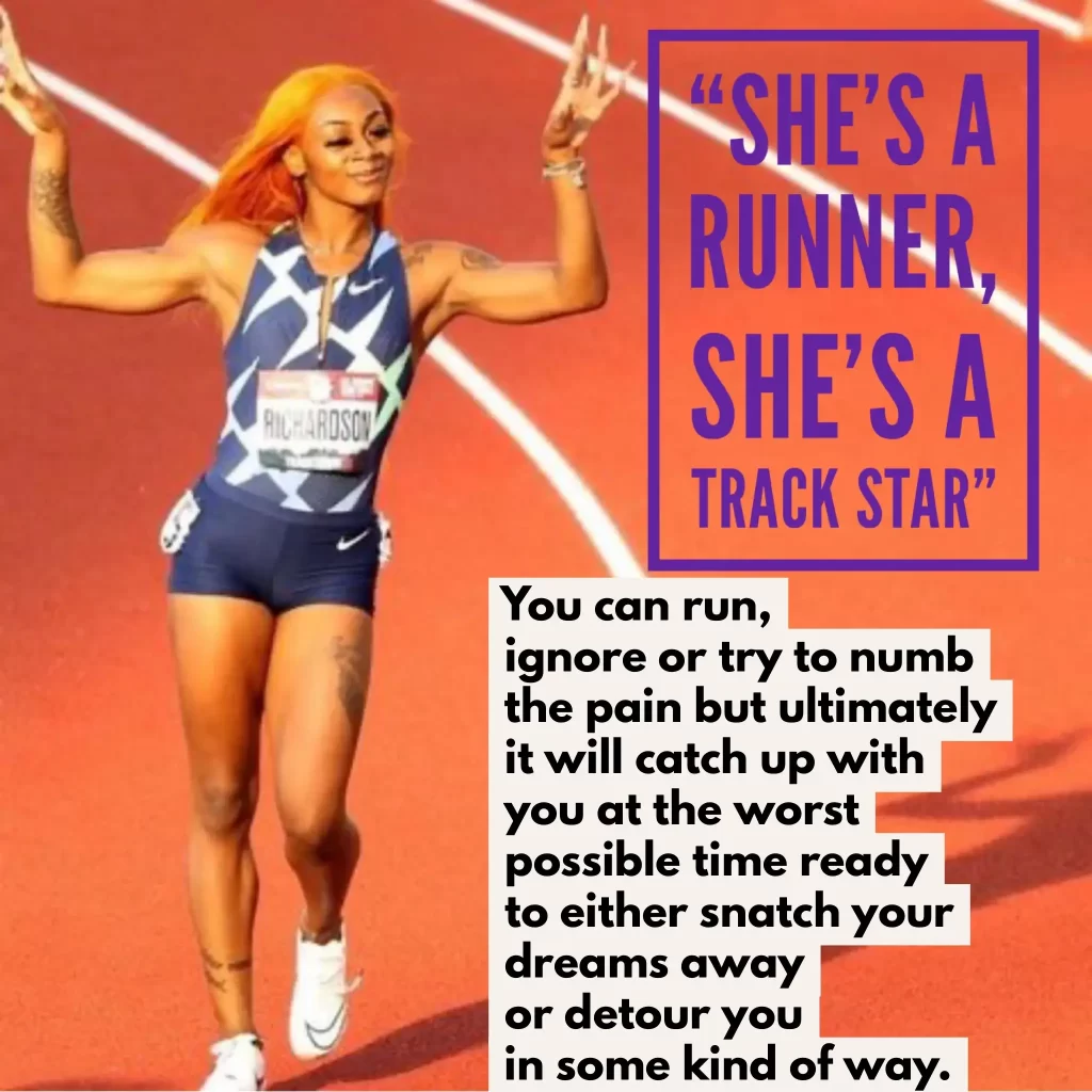 She could run but she couldn’t hide – Sha’Carri Richardson