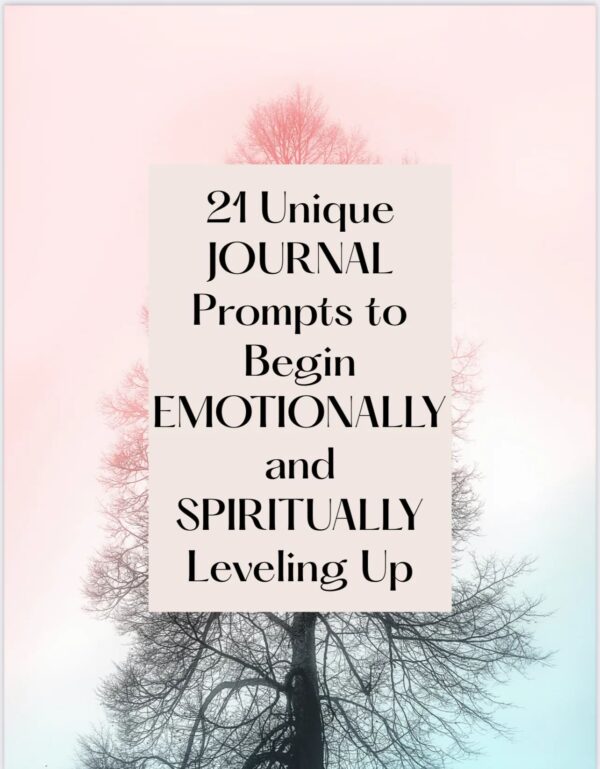 21 Unique Journal Prompts to Begin Emotionally & Spiritually Leveling Up - Image 2